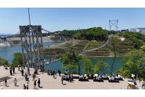 ◎WEB予約でリボンポイント2ポイント◎【梅坪・豊田発】*日帰り昼食付*『日本最長!420mの歩行者専用吊橋 GODA BRIDGEで空を歩こう!』2